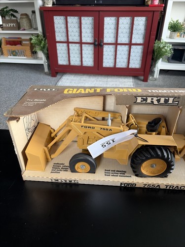 Ertl ford 755a backhoe - 755a,