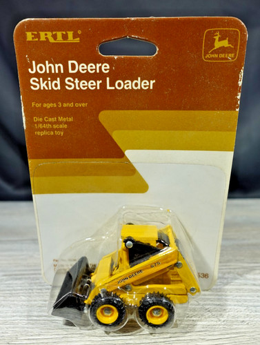 Ertl john deere skid - ertl, steer