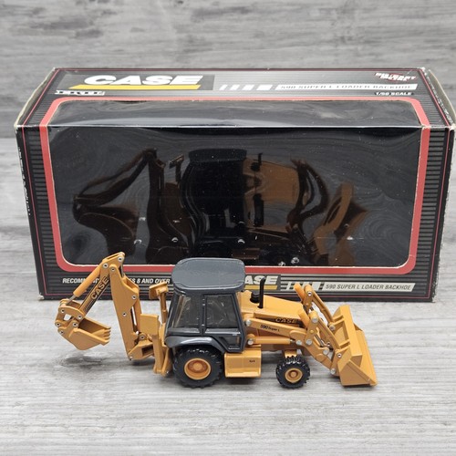 Ertl case 590 super loader - ertl,